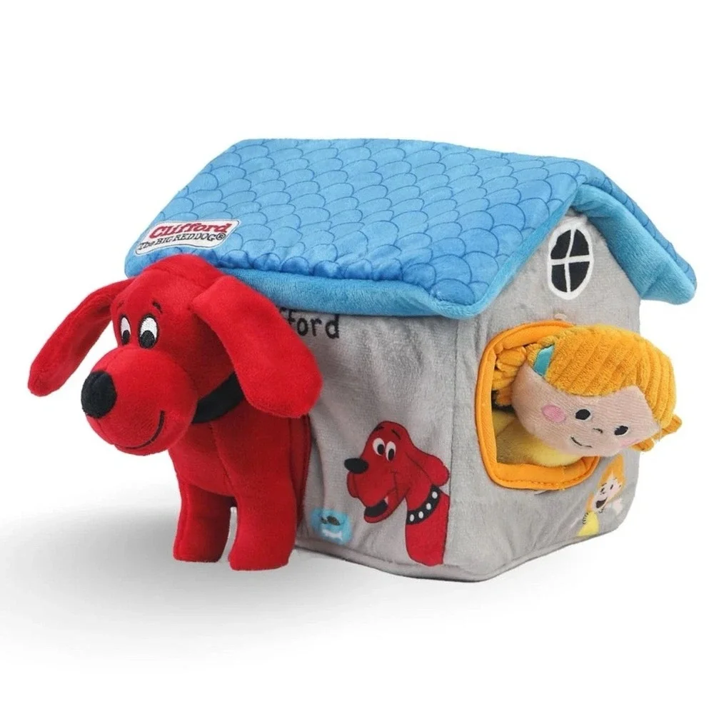 Clifford® Cozy House Puzzle Toys for Dogs | Hide and Seek Mentally Stimulatin...